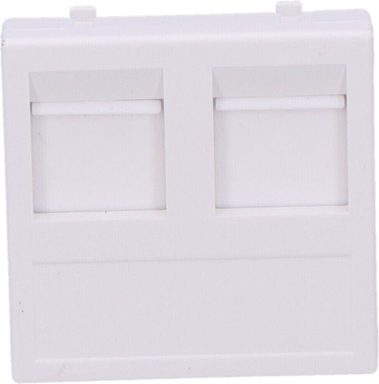 Kontakt-Simon Switch Cover in White Color KB76/9