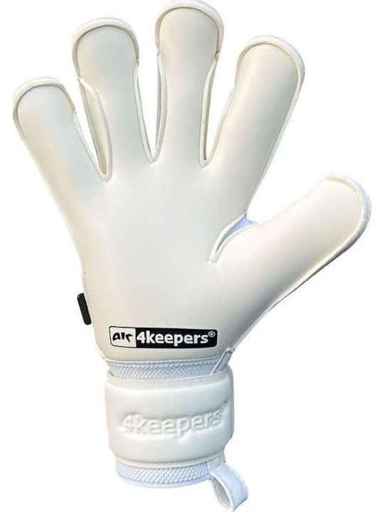 4Keepers Γάντια Τερματοφύλακα Ενηλίκων Λευκά