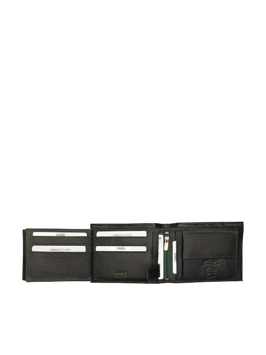 Leather Men's Wallet Classic Black