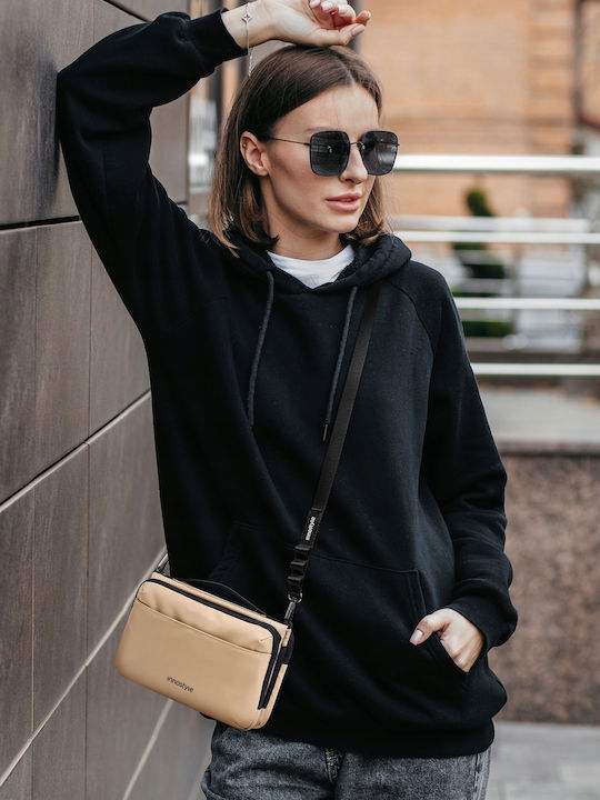 Geantă De Umăr / Tip Crossbody Bej Pentru Bărbați