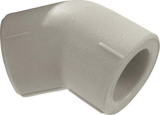 KAN-therm Γωνιακή σύνδεση σωλήνα Polypropylen 50mm HAL300