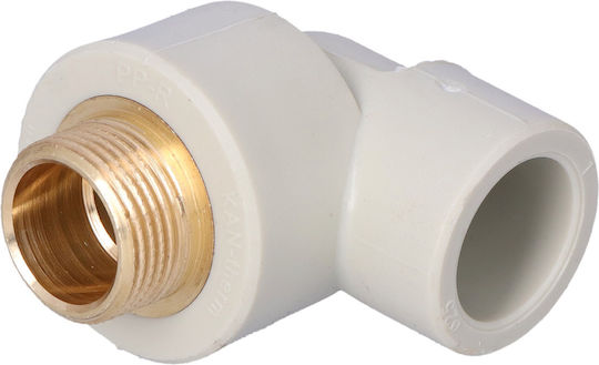 KAN-therm Colțar Tub Polipropilenă 3/4" 25mm HAL317