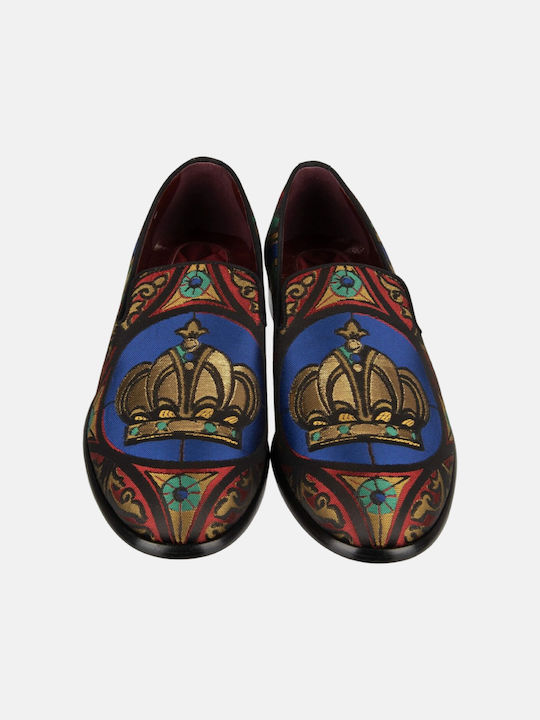 Crown Jacquard Mocasini barbati