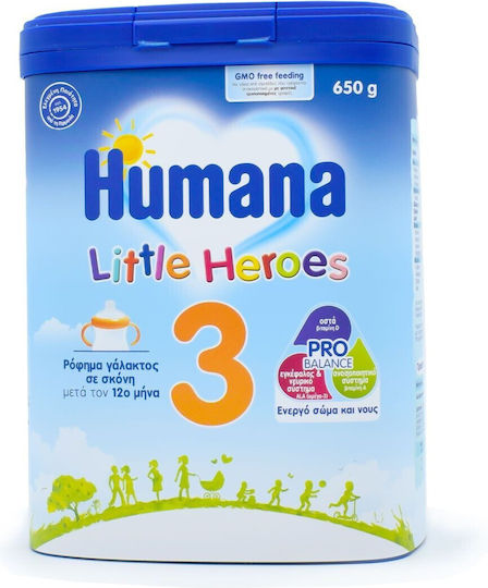 Humana Optimum 3 Little Heroes pentru 12m++ Luni 650gr