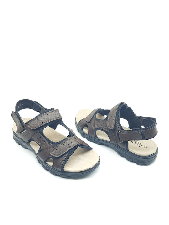 Herrensandalen in Braun Farbe