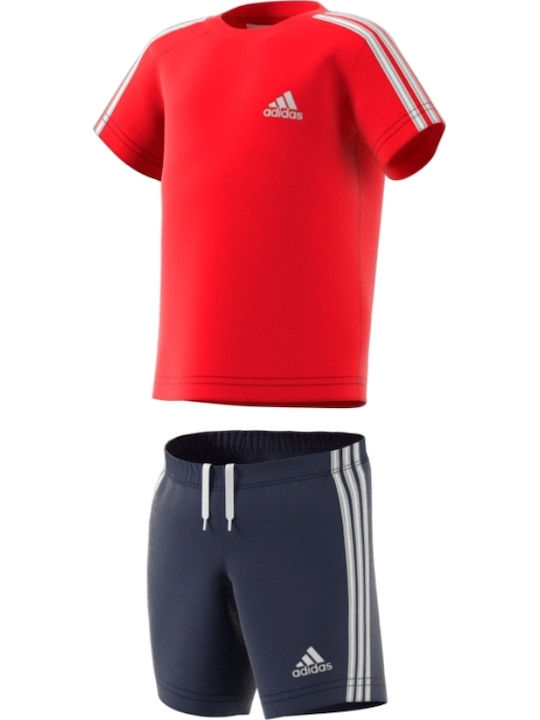 Kids' Set with Shorts Summer 2pcs Red