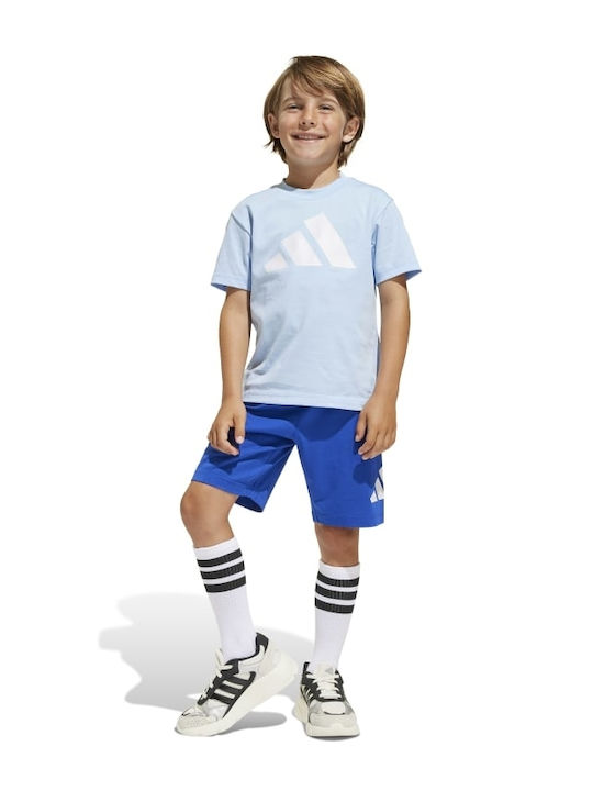 Kids' Set with Shorts Summer 2pcs Blue Essentials