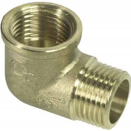 Diamond Γωνία Съединител за тръби Месинг 3/4" Мъжки rimex_5907547602948