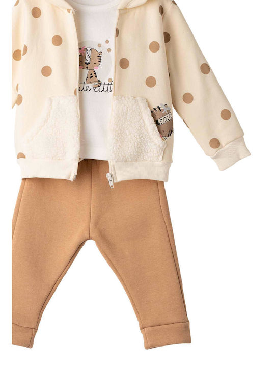 Комплект Зима 3бр Beige Brown