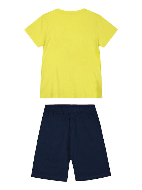 Kids' Set with Shorts Summer 2pcs Anthracite