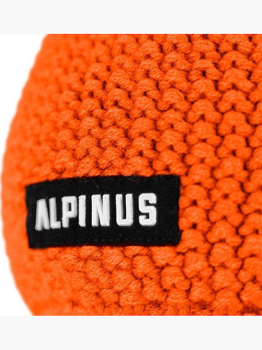 Mutenia Unisex Headband Πλεκτό σε Πορτοκαλί χρώμα