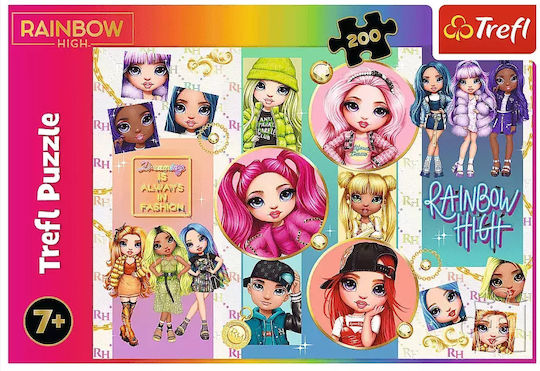 Kids Puzzle Rainbow High for 7+ years+ Years 200pcs Trefl