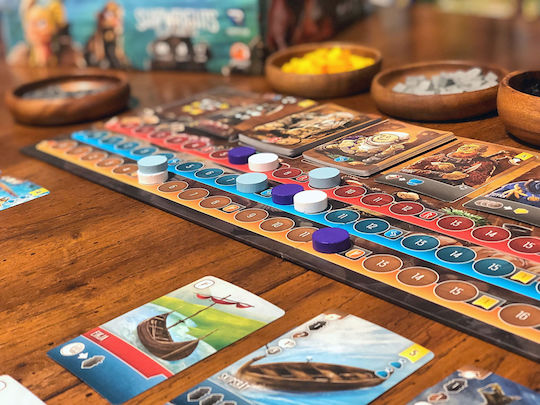 Board Game Shipwrights of the North Sea: Redux for 2-5 Players 13+ Years Old (EN) Renegade Game Studios