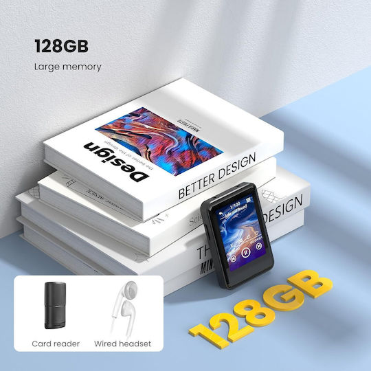 MP3 Player (128GB) με Οθόνη 2.4"