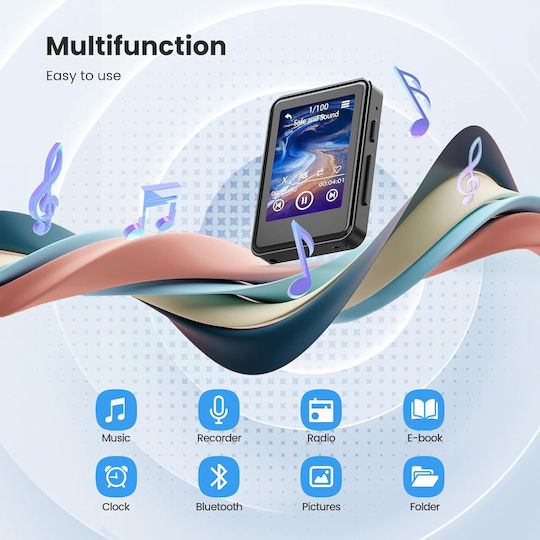 MP3 Player (128GB) με Οθόνη 2.4"