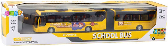 Lean Toys School Bus Τηλεκατευθυνόμενο Αυτοκίνητο Κίτρινο