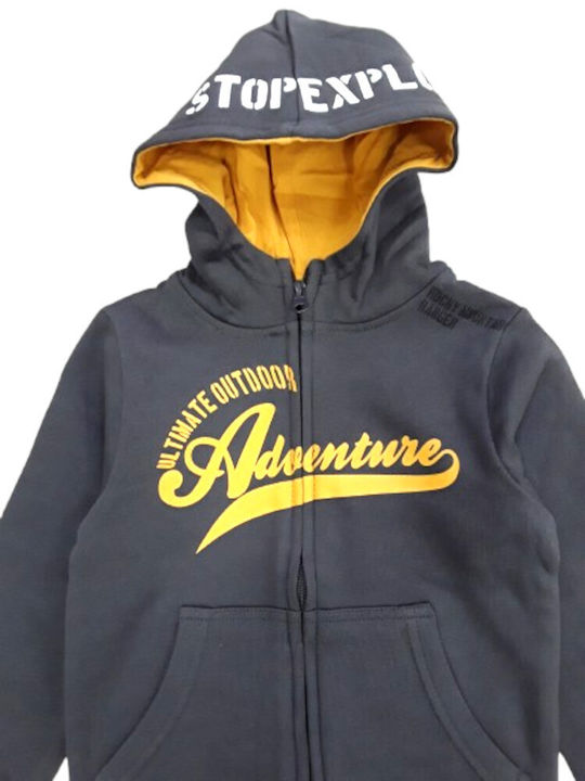 Παιδική Ζακέτα με Κουκούλα Μπλε Ultimate Outdoor