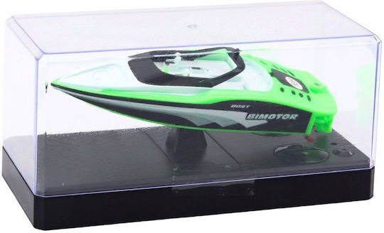 Lean Toys Remote Controlled Motorboat Teleghidat Navă Alb