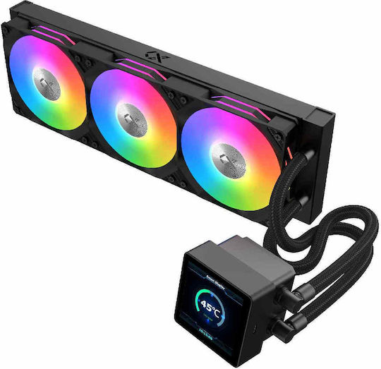 Xigmatek Connect 360 Υδρόψυξη AIO CPU με 3 Ανεμιστήρες 120mm και ARGB Φωτισμό