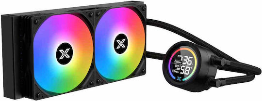 Xigmatek LK 240 Digital Water Cooling AIO CPU with 2 120mm Fans and ARGB Lighting