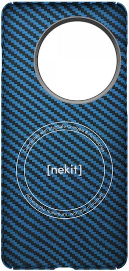 Nekit Umschlag Rückseite Aramid Fiber 1mm Blau (OnePlus 13)