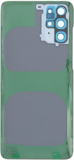 Samsung Galaxy S20+ S20+ 5G Battery Door + Battery Door Adhesive + Back Camera Lens Bezel Blue OEM