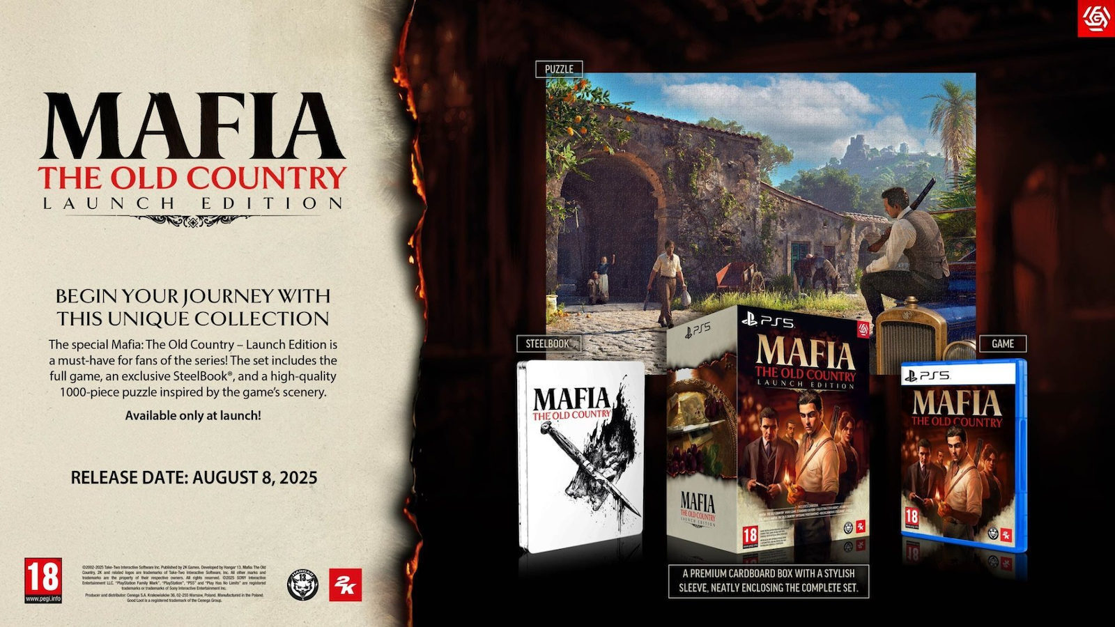 Mafia The Old Country Launch Edition Joc PS5 | Skroutz Romania