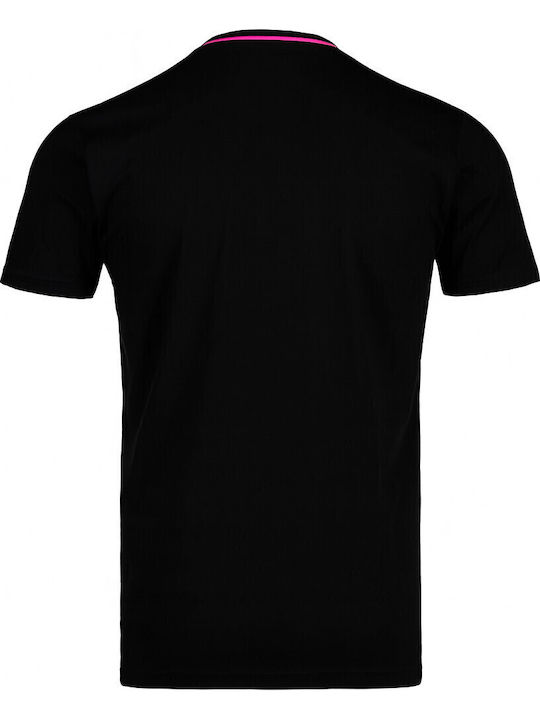 Bidi Badu M36092221-BK Men's Black Tennis Shirt