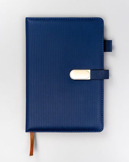 Peterson Notebook A5 Ruled Blue