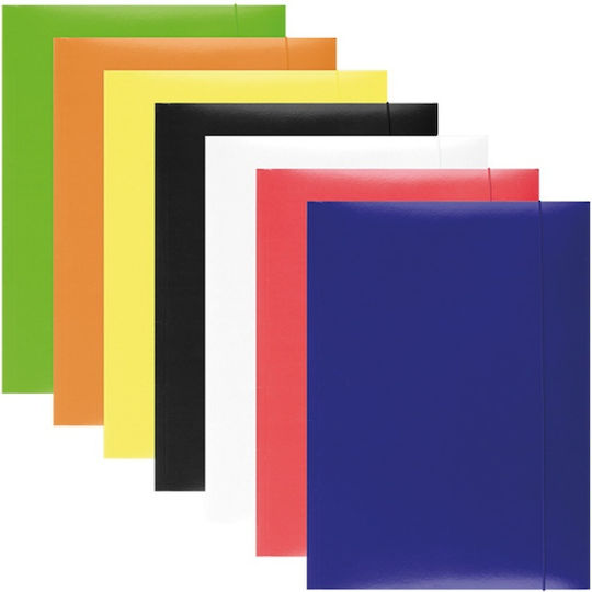 White Office Products Folder Elastic 21191131-14