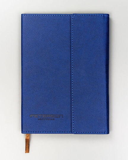 Peterson Notizbuch A5 Geregelt Schwarz