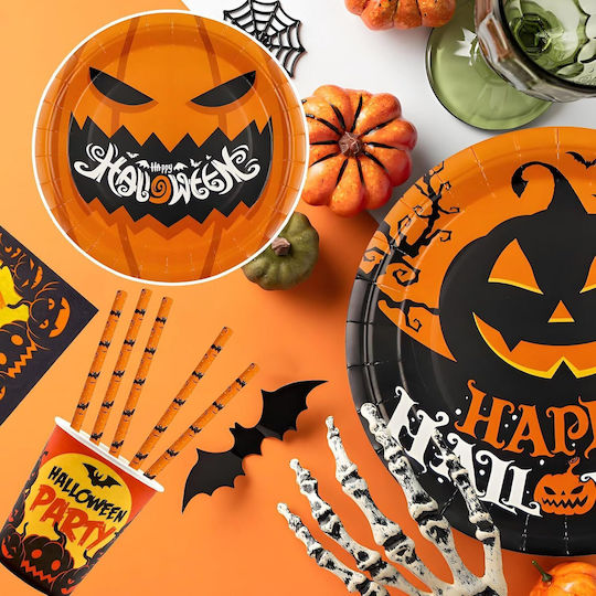 Σετ Σερβιρίσματος για Party Halloween 10τμχ