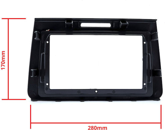 Einparts Panoul ușii 2 Din Compatibilă cu Ecranul 9" pentru Skoda Superb 2008 2015