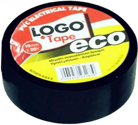 Logo Insulation Tape 19mm x 20m PVC Black