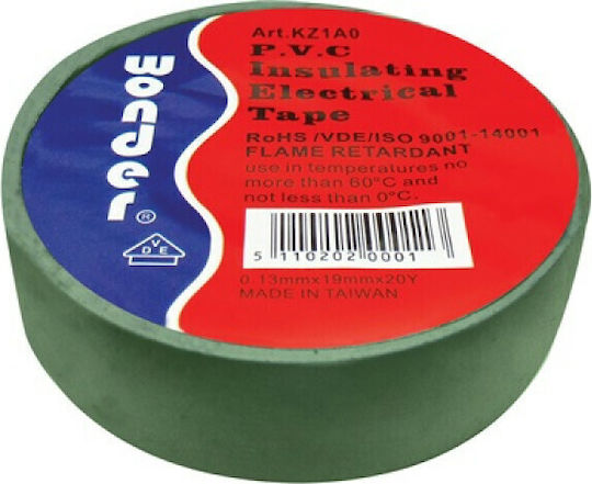 Wonder Insulation Tape 19mm x 20m Green