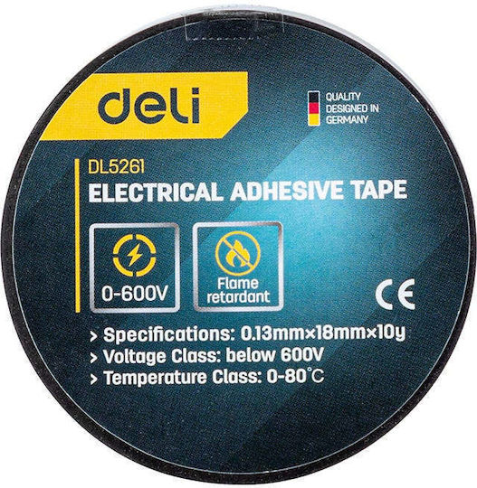 Deli Insulation Tape 18mm x 9.15m