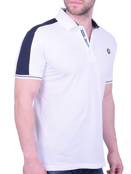 Polo T-Shirt Weiß