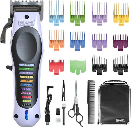 Wahl Professional Color Pro® Lithium Set Rechargeable Hair Clipper White