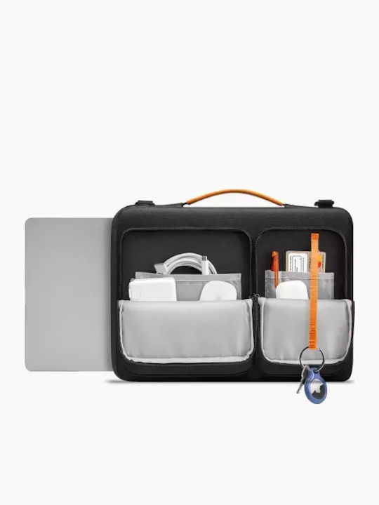 Tech-Protect Defender Shoulder / Handheld Bag for 16" Laptop Black