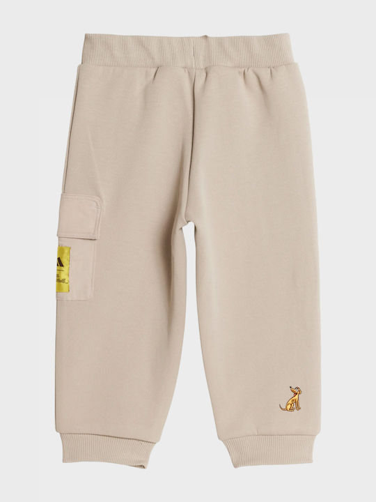 Kids' Set with Pants Winter 2pcs Beige The Simpsons