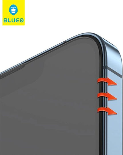 Blueo Tempered Glass Black iPhone 17e / 16e / 14 / 13 / 13 Pro Xiaomi 13 Pro