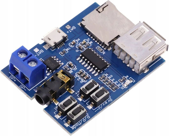 Rosfix MP3-Player Einheit USB Micro SD
