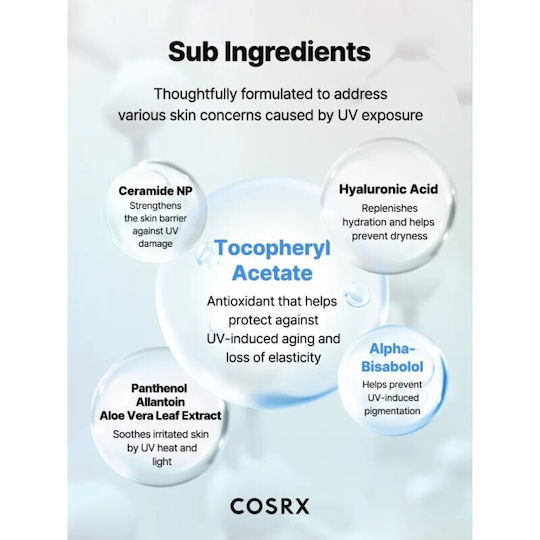 Cosrx Light Invisible Слънцезащитен Стик За Лице SPF50+ 19гр