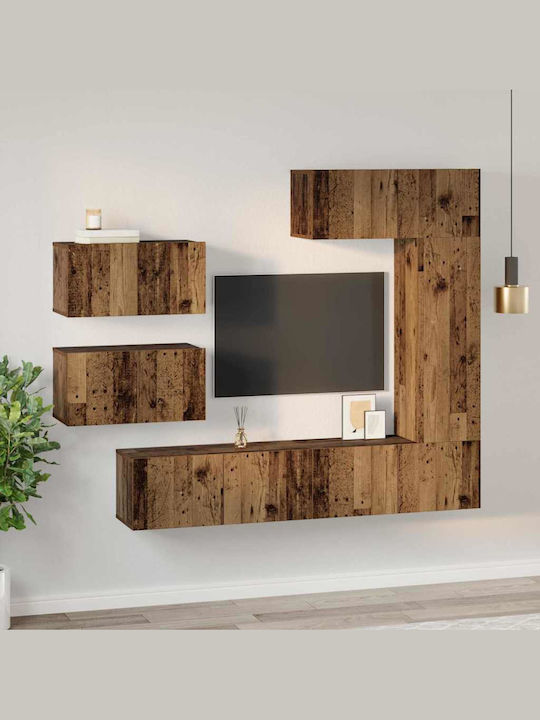 Unitate TV pentru sufragerie Coffee L30.5xA30xÎ90cm