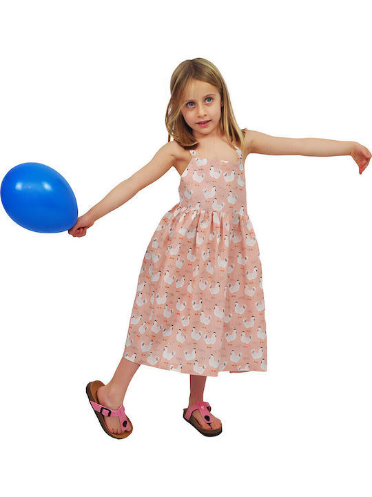 Kinderkleid Pink