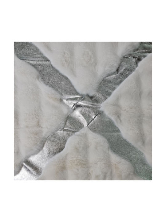 Saray Home Luxurius Rug Rectangular Furry White