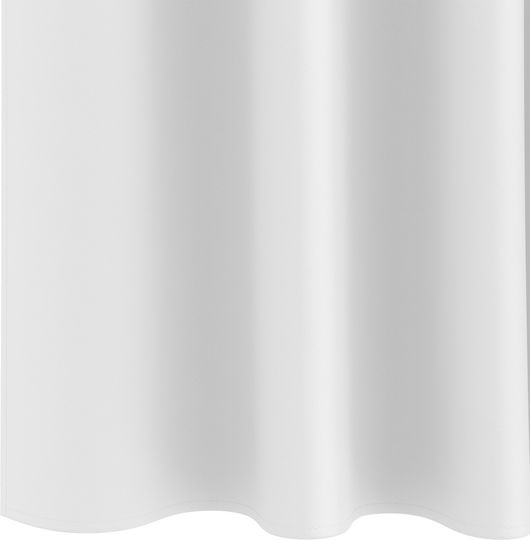 vidaXL Комплект Пердета И Завеси С Презрамки Бели 140x245см