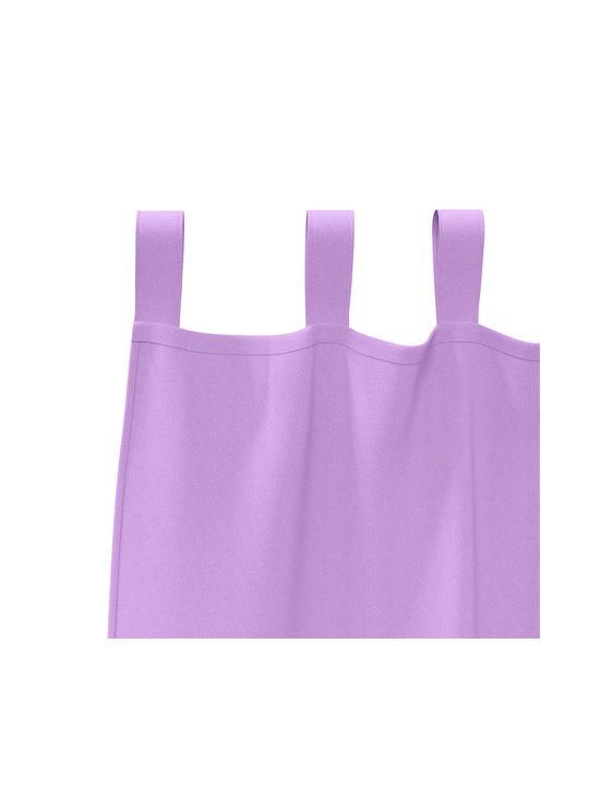 vidaXL Purple Blackout Window Curtains Set with Tab Top 140x225cm