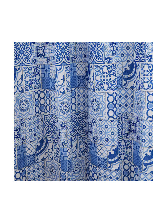 Decocraft Vorhang mit Grommets Blau 140x260cm