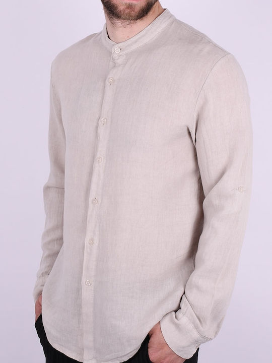 Дълъг ръкав Риза Beige